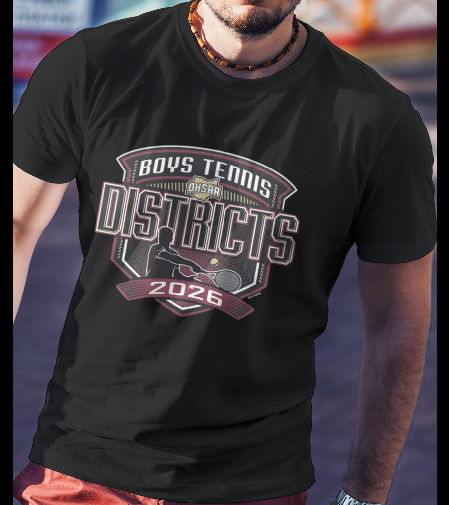 Boys Tennis Districts 2026 OHSAA T-Shirt
