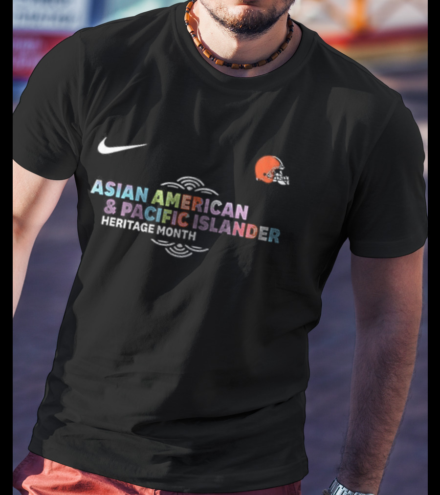 Cleveland Browns Nike Asian American Pacific Islander Heritage Month Celebration T-Shirt