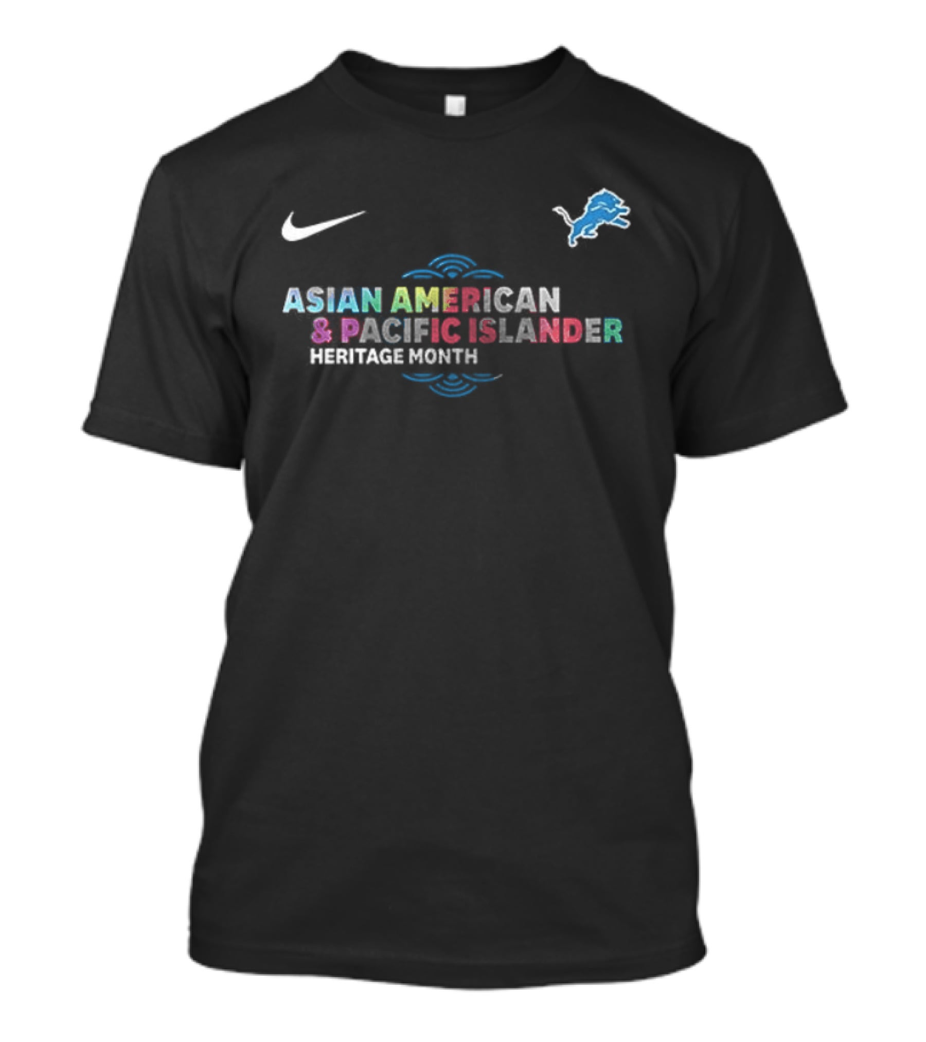 Nike Detroit Lions Asian American Pacific Islander Heritage Month T-Shirt
