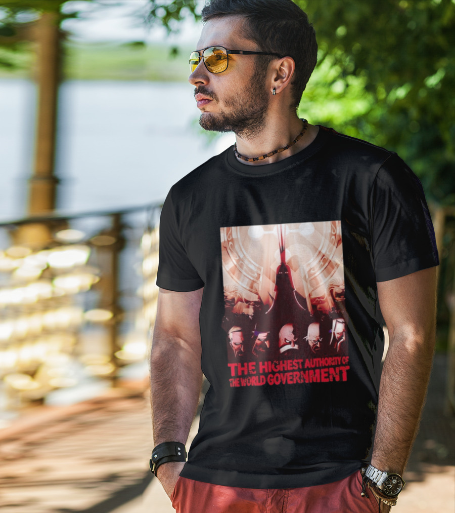 The Highest Authority Of The World Government Five Elders Scene T-Shirt