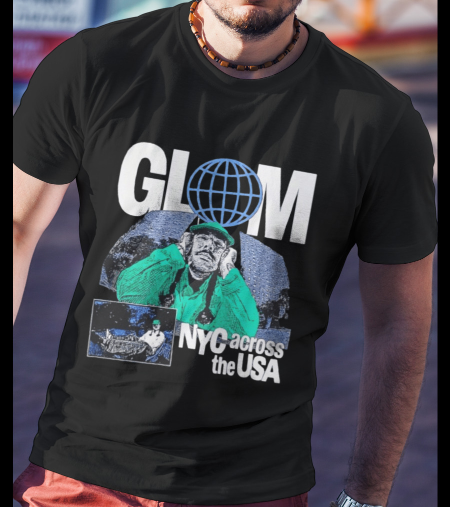 GLOM NYC Across The USA Tour 2026 Headlining Event With Dates T-Shirt