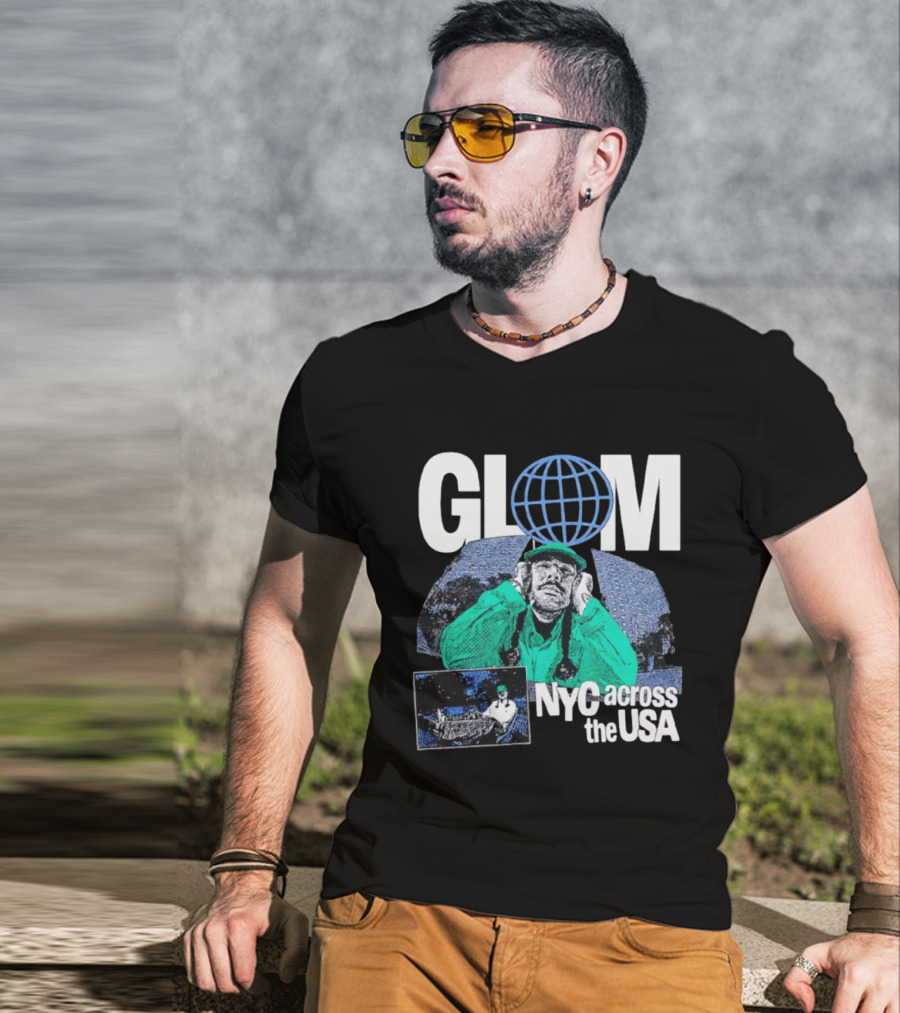 GLOM NYC Across The USA Tour 2026 Headlining Event With Dates T-Shirt