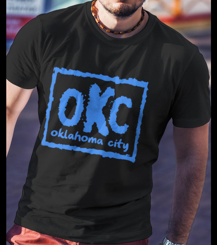 OKC Oklahoma City Thunder NWo Blue T-Shirt