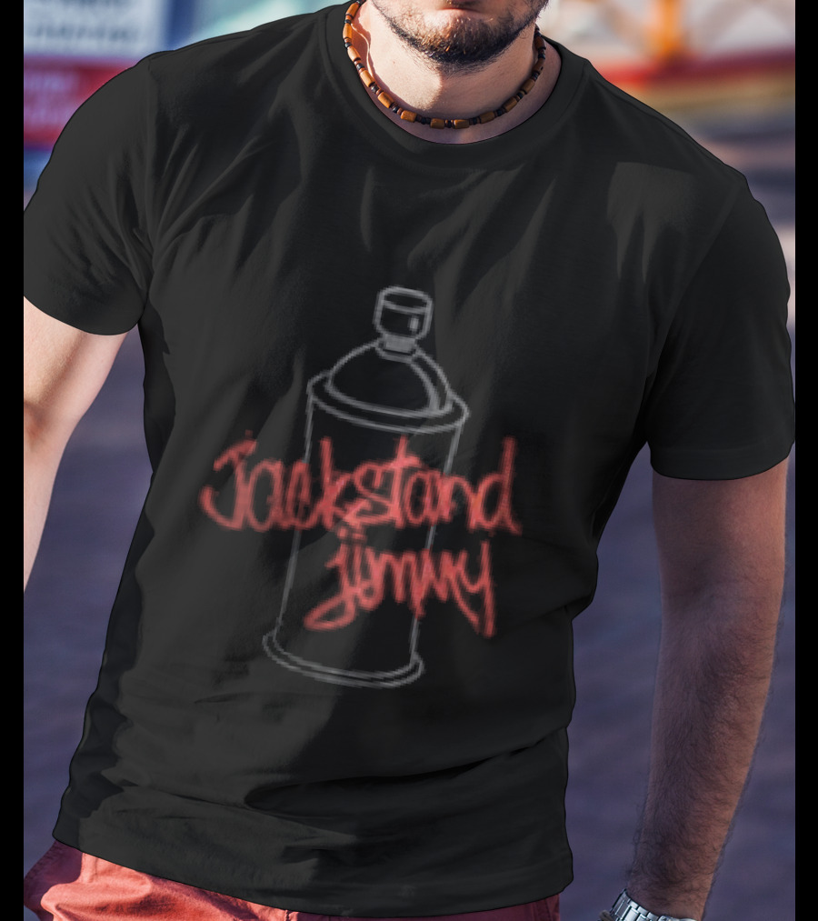 Jackstand Jimmy Turbos And Nitrous Slow And Steady Wins The Race Spray Can T-Shirt