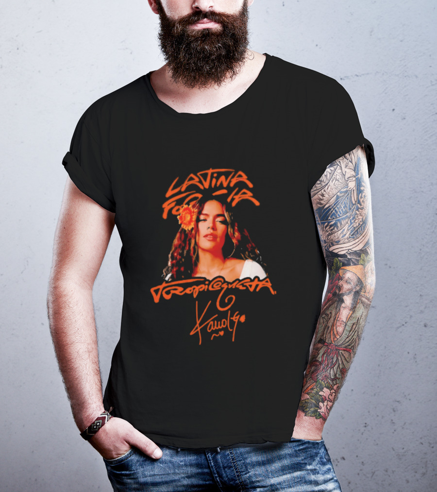 Latina Por El Mundo Tropiquesa Karol G T-Shirt