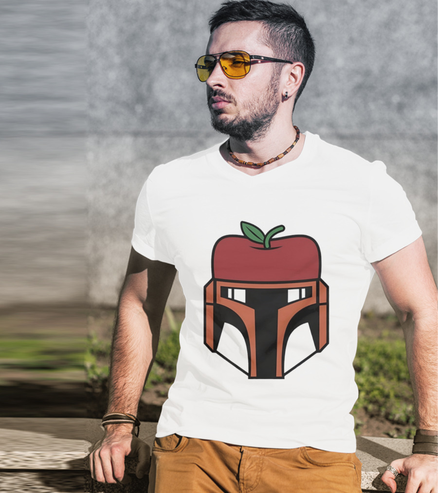 Boba Fett Star Wars New York Mets Big Apple T-Shirt