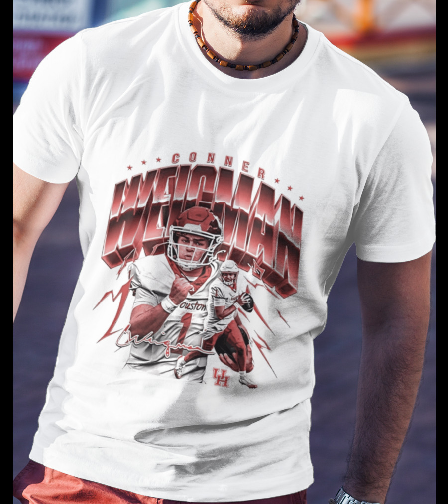 Conner Weigman Houston Cougars Football Player NCAA Team Spirit T-Shirt