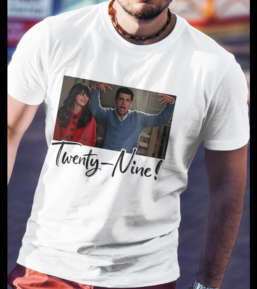 New Girl Jess And Schmidt Twenty Nine Scene T-Shirt