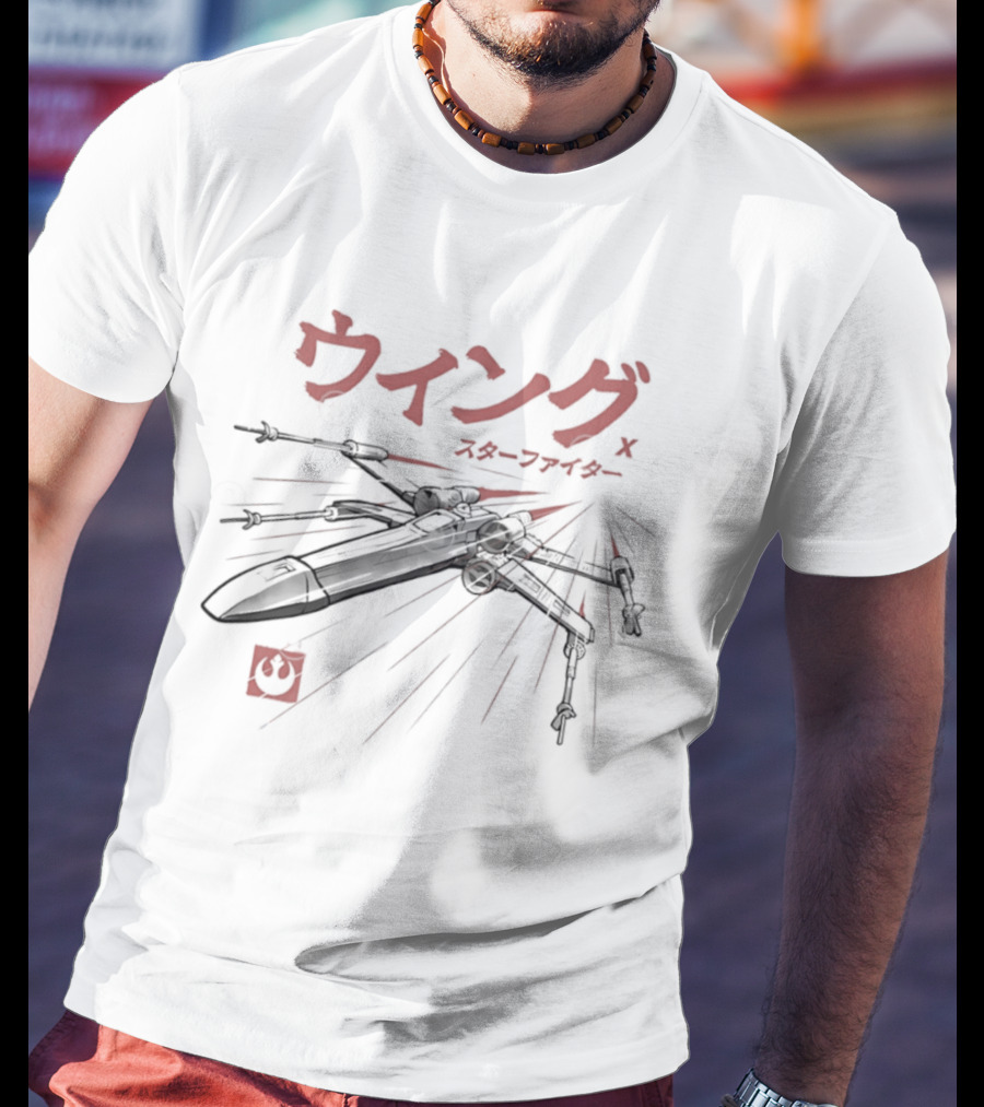 Lightwing Fighter Sumi E T-Shirt
