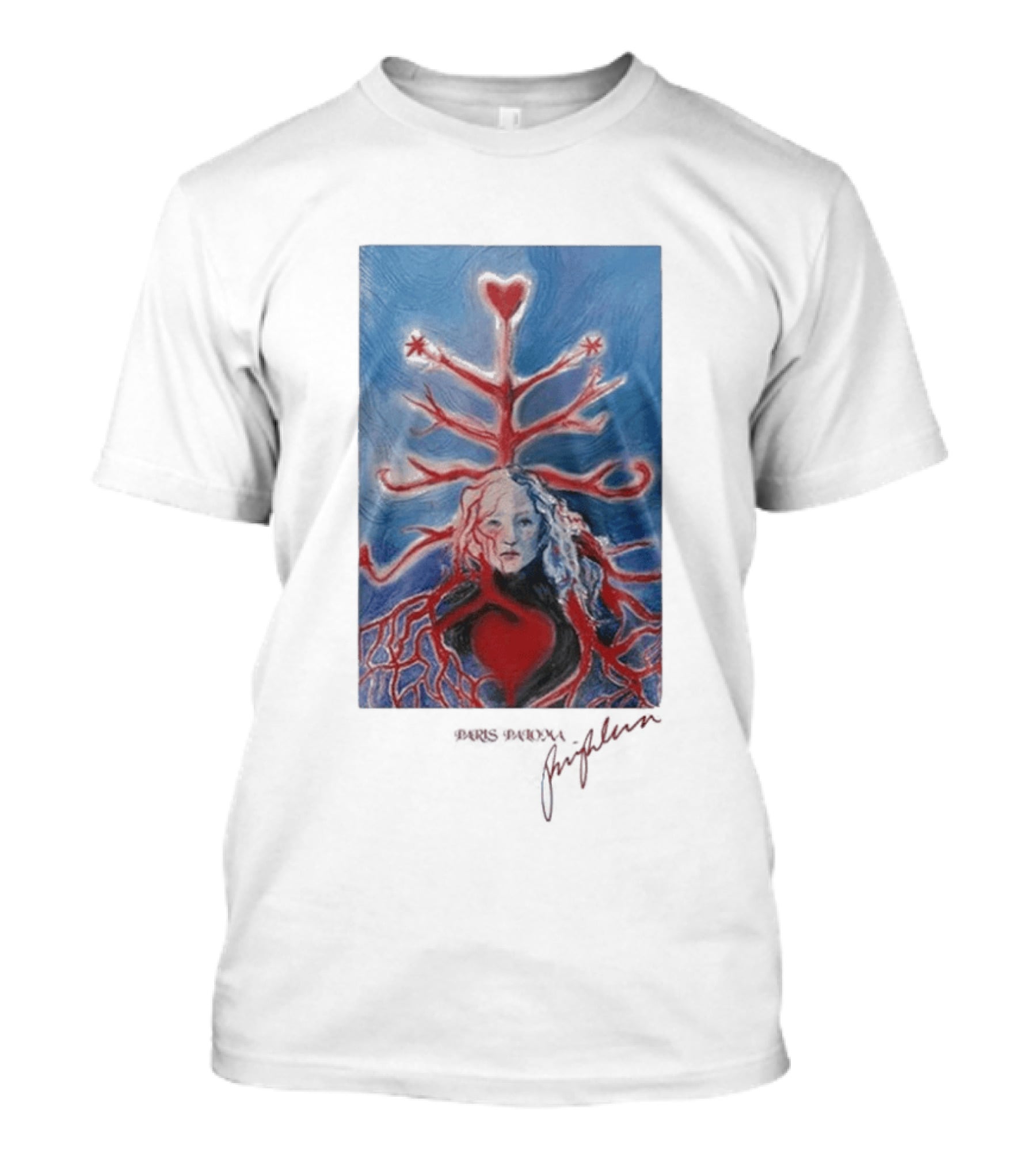 Paris Paloma The Fatal Flaw Tour 2026 Heart Tree T-Shirt