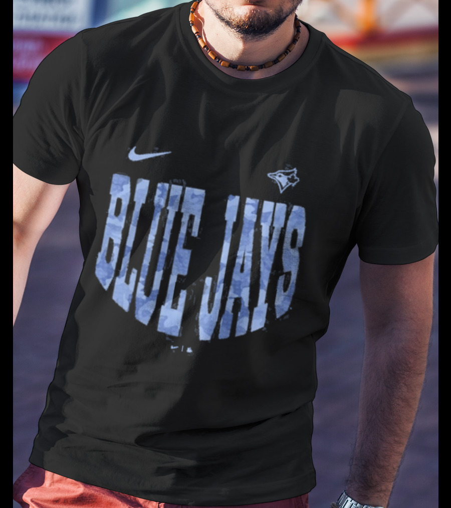 Nike Camo Velocity Victor Toronto Blue Jays Blue T-Shirt