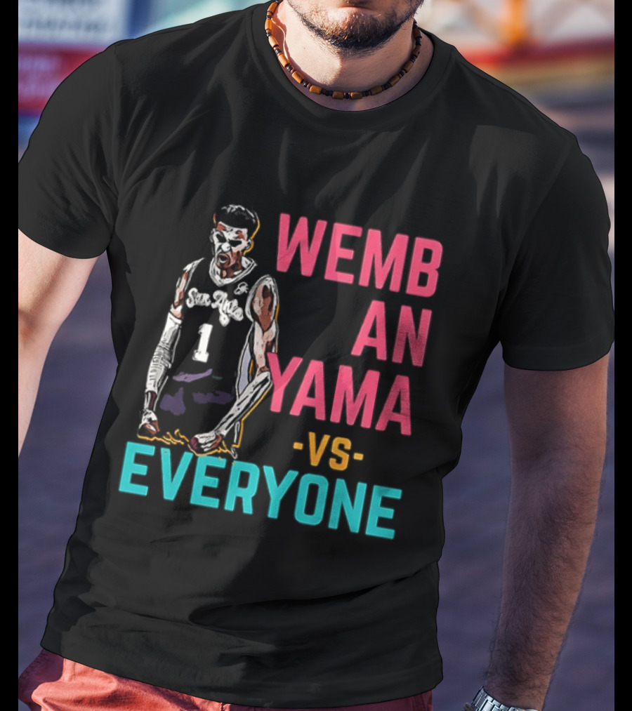 Victor Wembanyama Vs Everyone San Antonio Spurs NBA 2026 T-Shirt