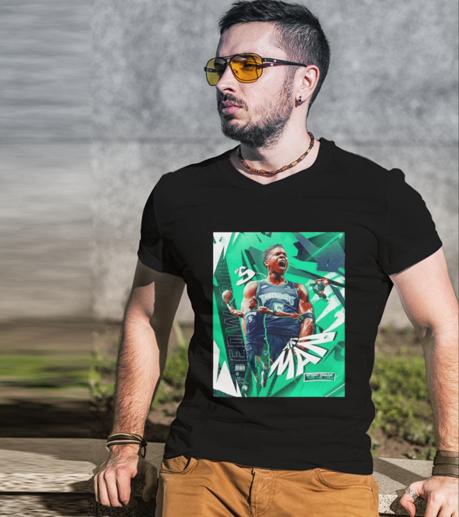 Minnesota Timberwolves Anthony Edwards Ant Man Basketball Sports #5 T-Shirt