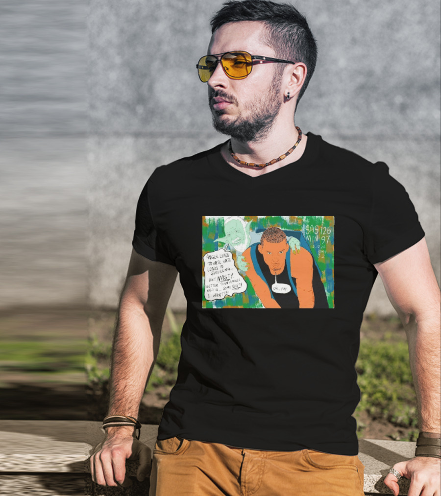 SAS 126 MIN 97 Baby Yoda Pop Anger Leads To Hate Nasty Alien Wemby Ok Pop T-Shirt