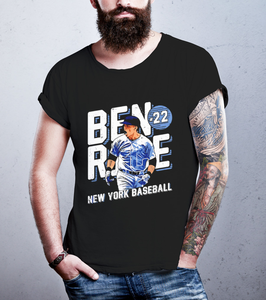 Ben Rice 22 New York Baseball T-Shirt