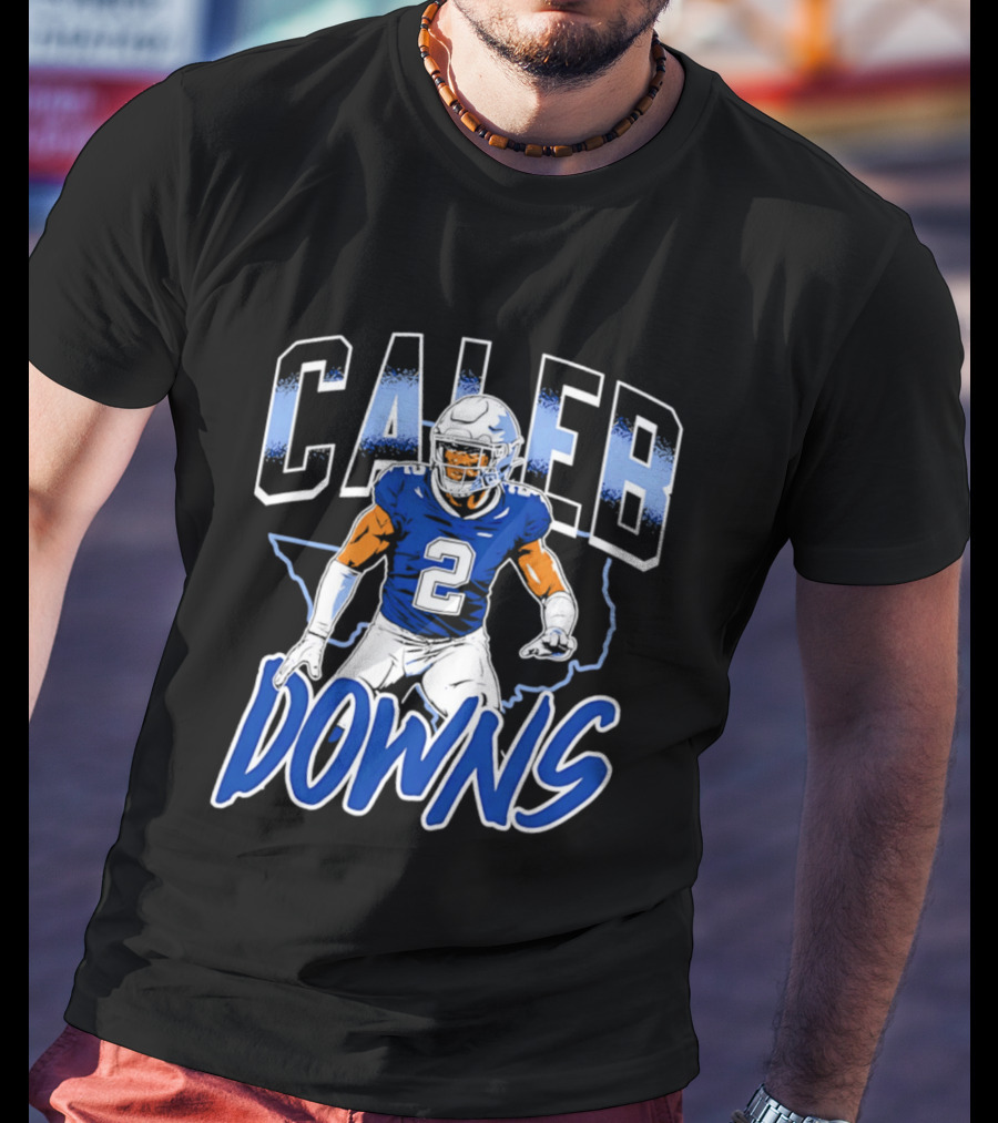 Caleb Downs Dallas Cowboys Football Number 2 T-Shirt