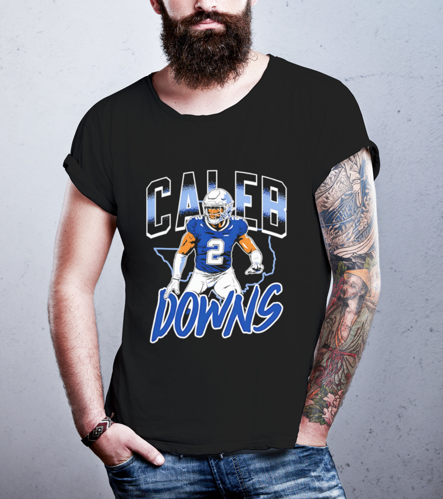 Caleb Downs Dallas Cowboys Football Number 2 T-Shirt