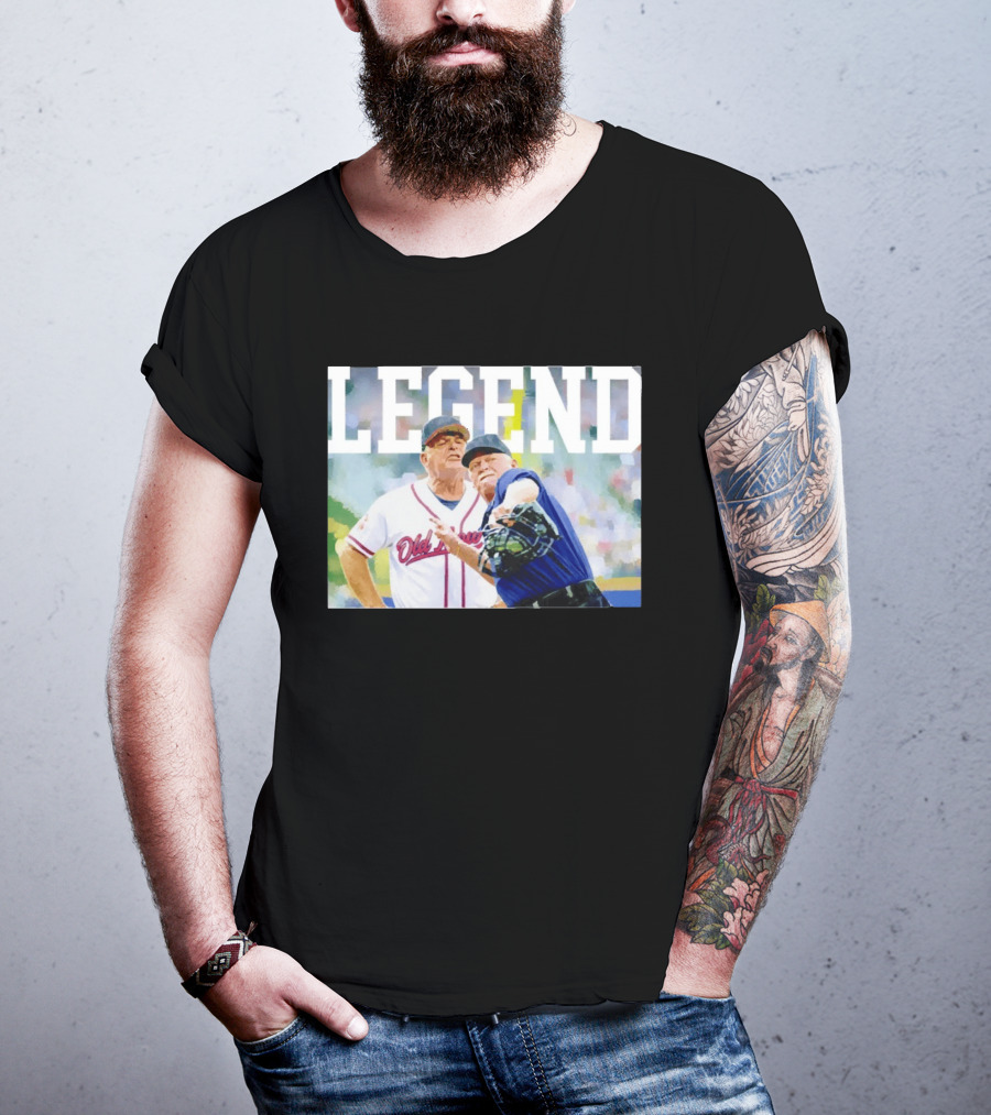 Legend Bobby Cox Old Atlanta Braves T-Shirt