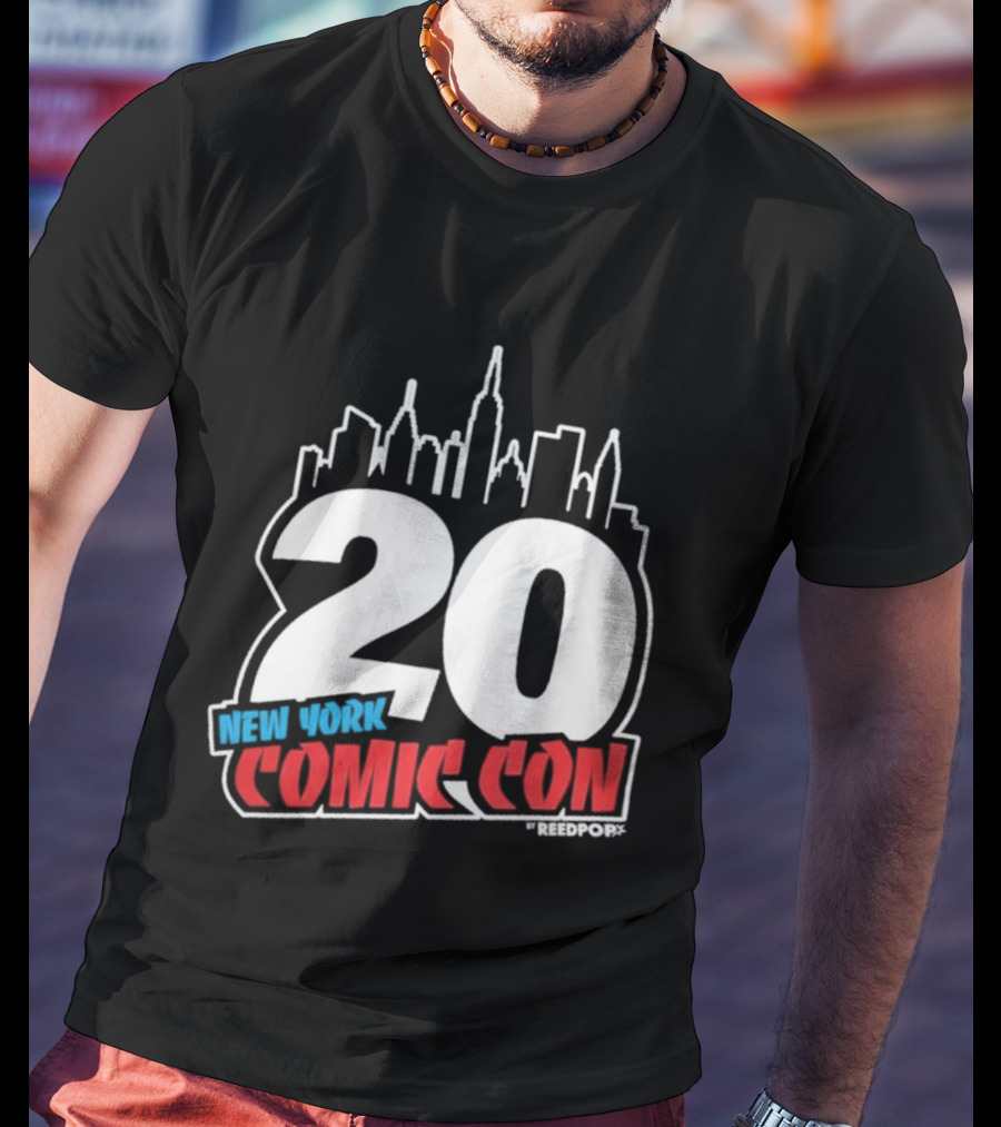 New York Comic Con 20th Anniversary 2026 Skyline Celebration NYCC T-Shirt