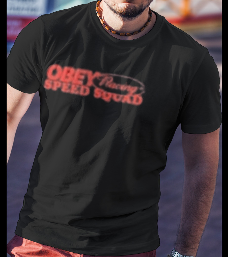 Obey Clothing Speed Squad Heavyweight Racing Team T-Shirt