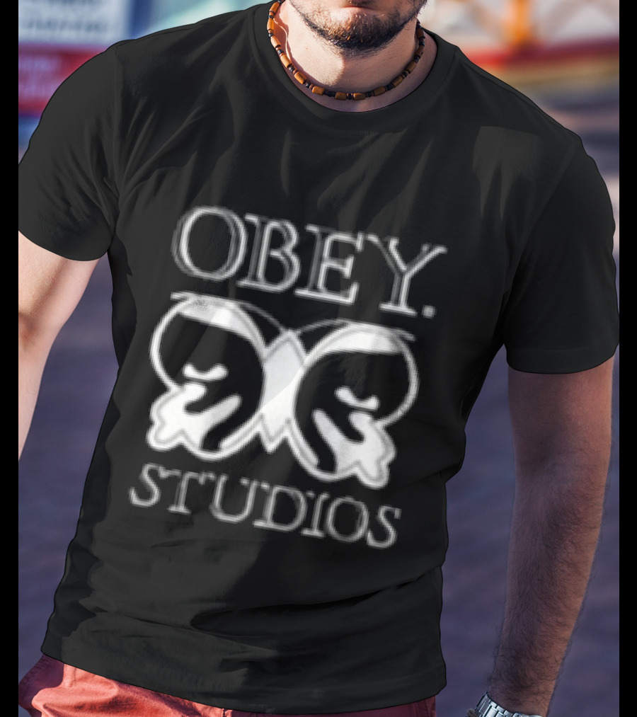 Obey Studios Catch And Release Heavyweight Butterfly T-Shirt