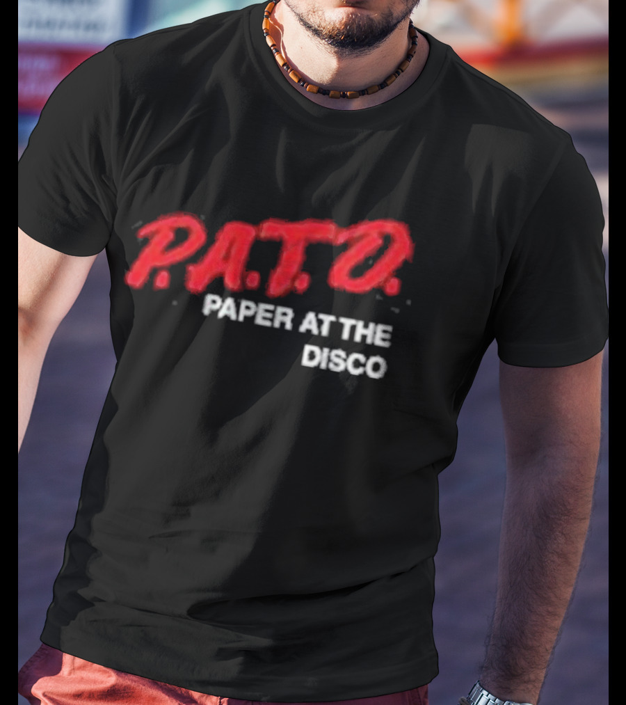 P.A.T.D. Paper At The Disco Bold Red T-Shirt