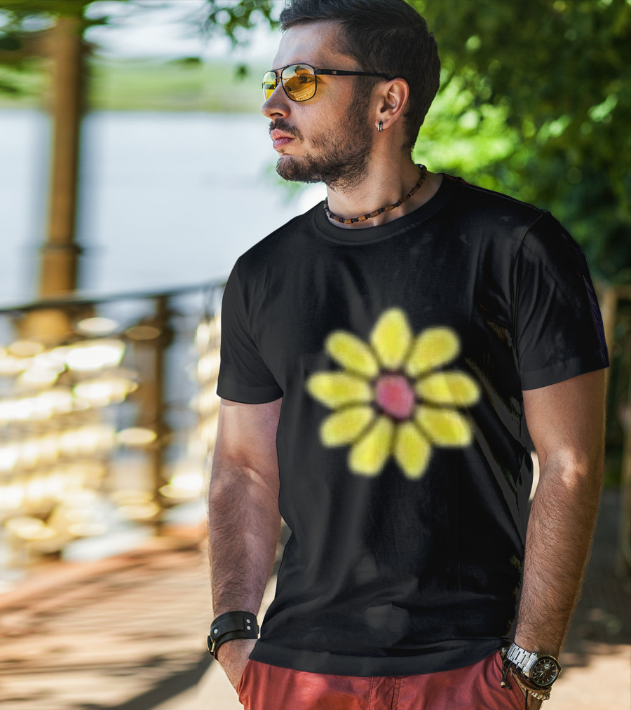 James Love Is The Answer Flower T-Shirt