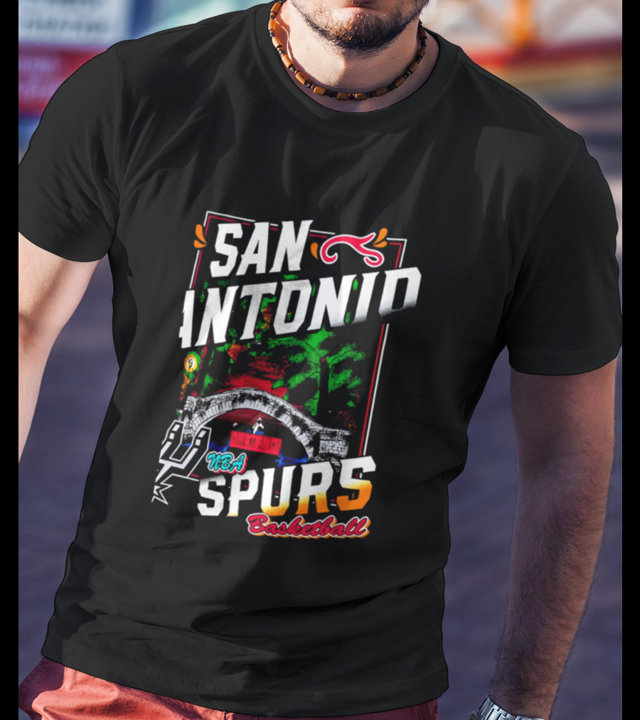 San Antonio Spurs NBA Basketball T-Shirt