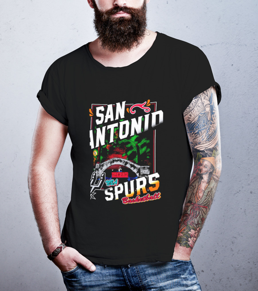 San Antonio Spurs NBA Basketball T-Shirt