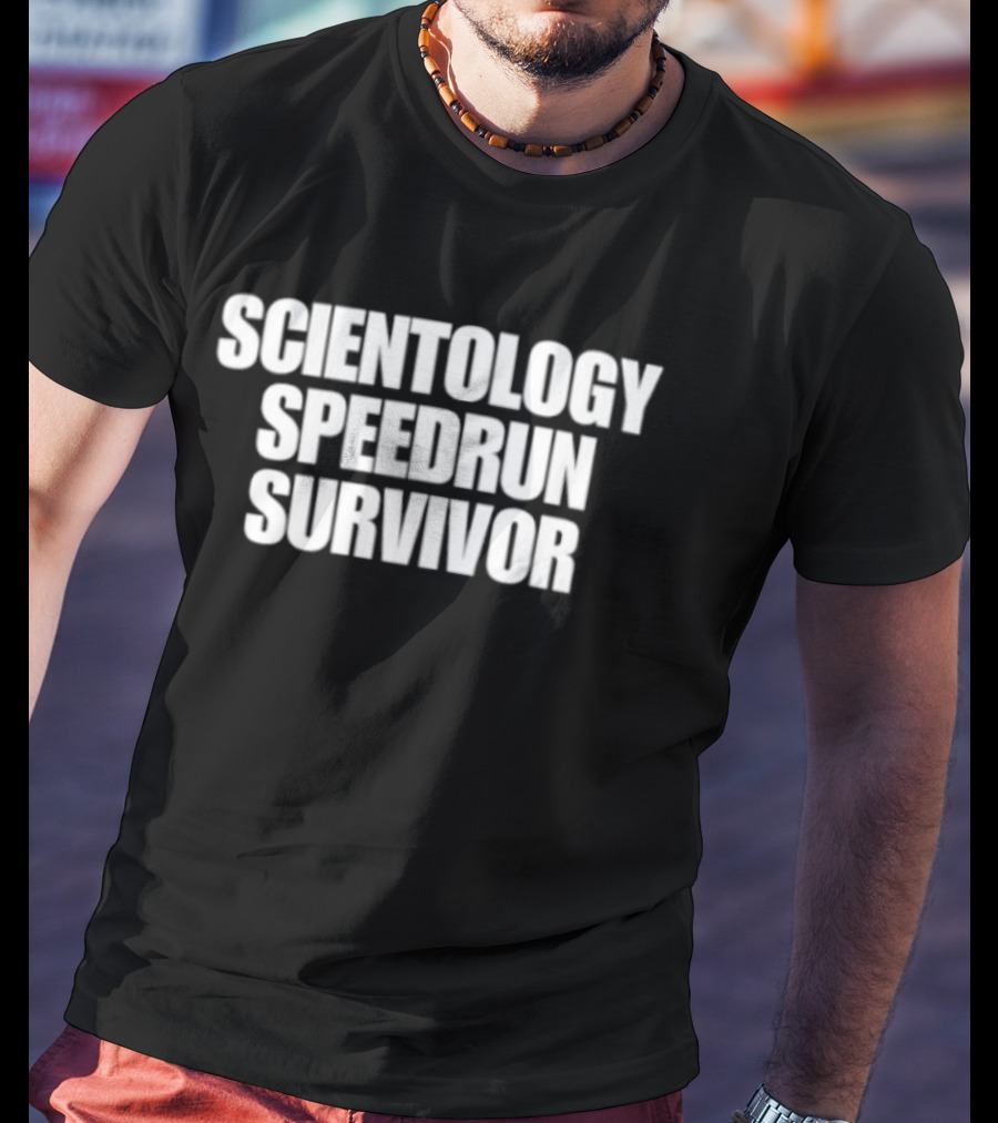 Scientology Speedrun Survivor T-Shirt