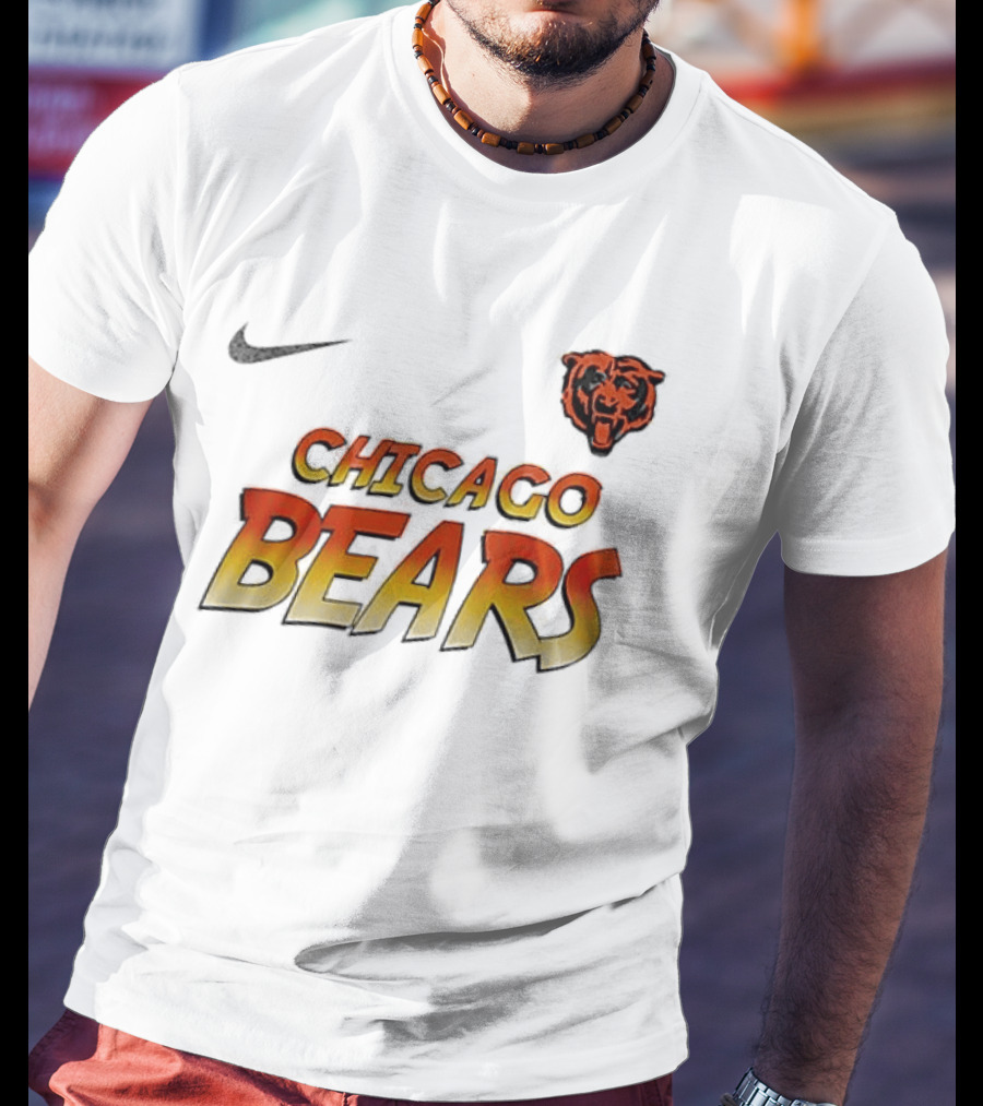 Nike Chicago Bears Indiana Jones Style Collaboration T-Shirt