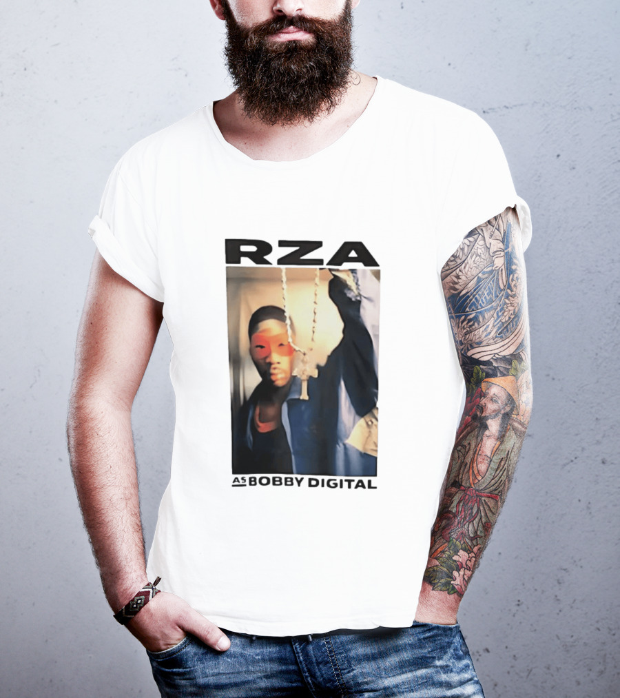 RZA Bobby Digital Mask And Chain T-Shirt