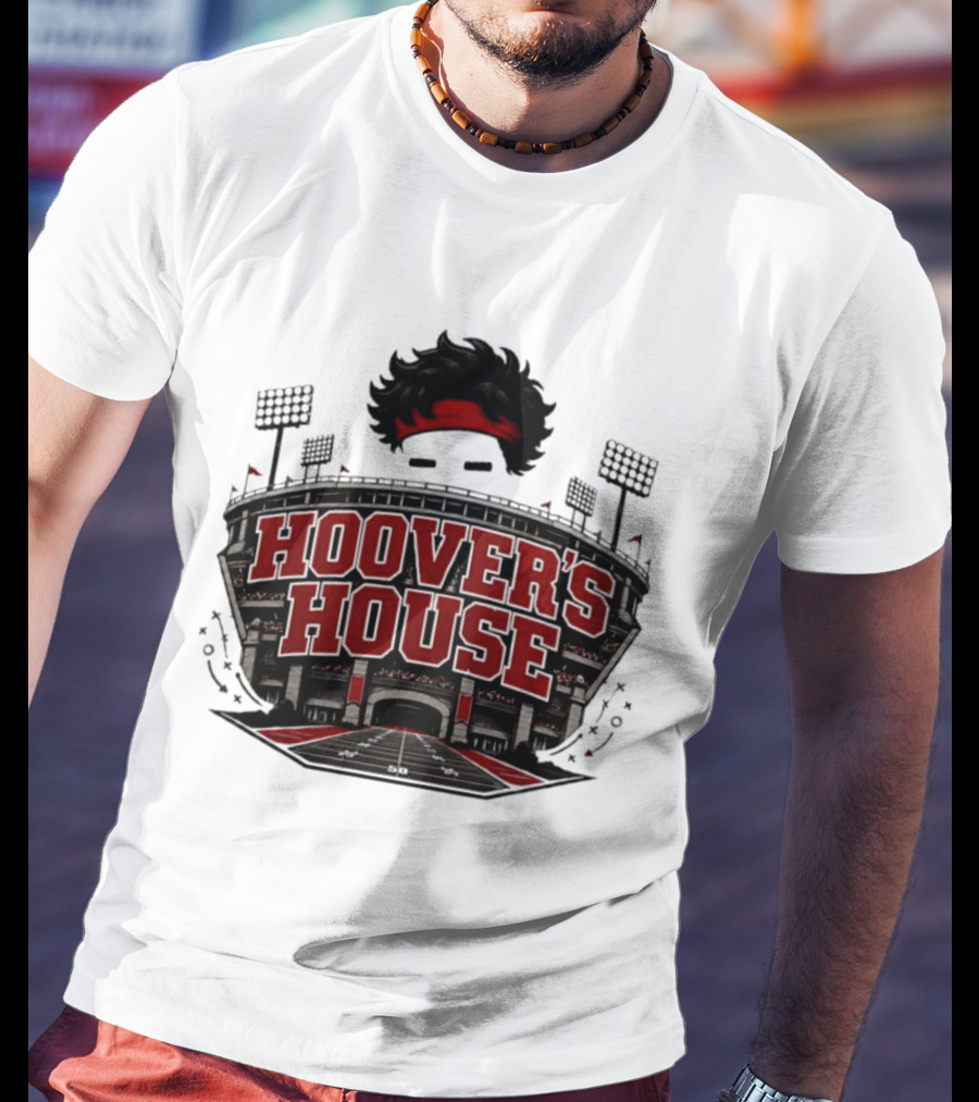 Hoover's House Football Stadium Hair Headband T-Shirt