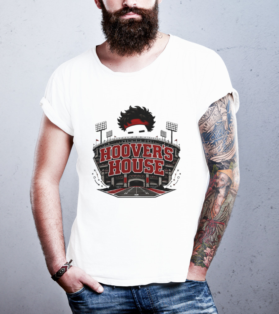 Hoover's House Football Stadium Hair Headband T-Shirt