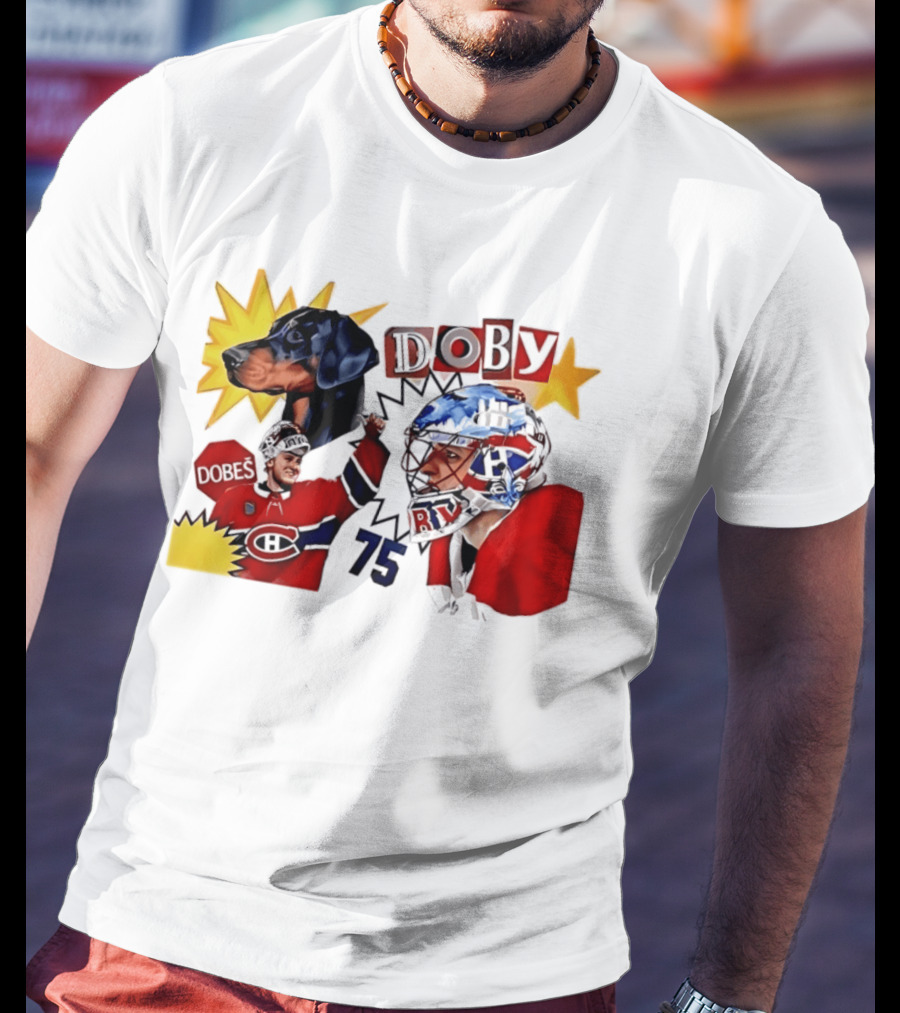 Jakub Dobes Doby Montreal Canadiens 75 T-Shirt