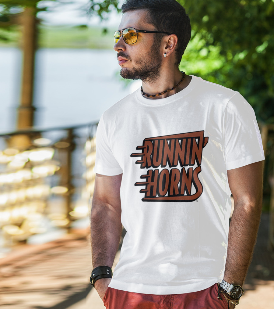 Texas Longhorns Runnin' Horns Basketball 2026 Sports Team Spirit T-Shirt