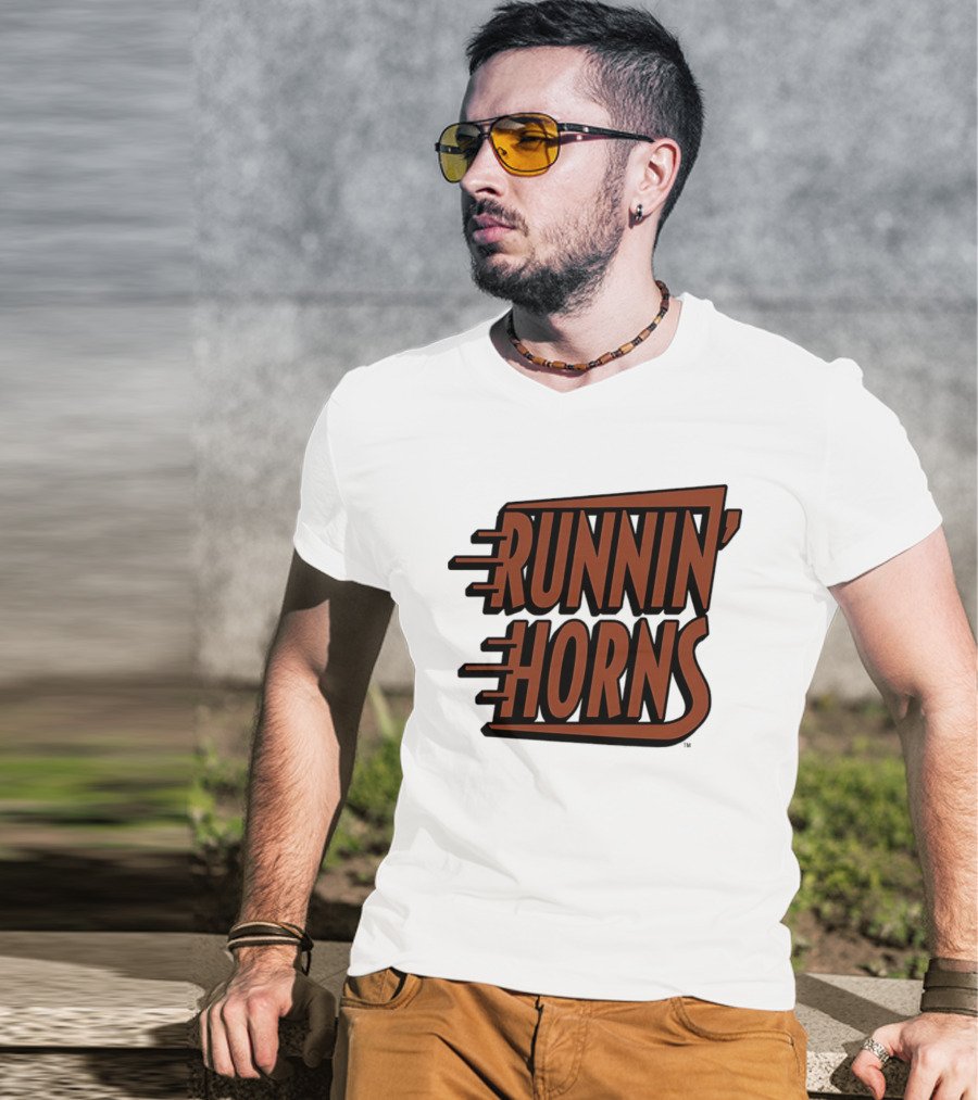 Texas Longhorns Runnin' Horns Basketball 2026 Sports Team Spirit T-Shirt