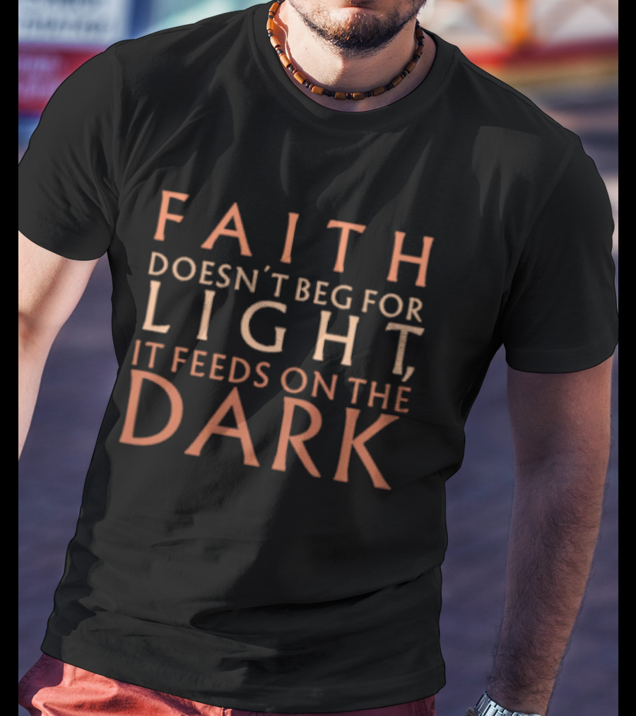 Tarja Turunen Merchandise Faith Lyrics Fission Noir T-Shirt