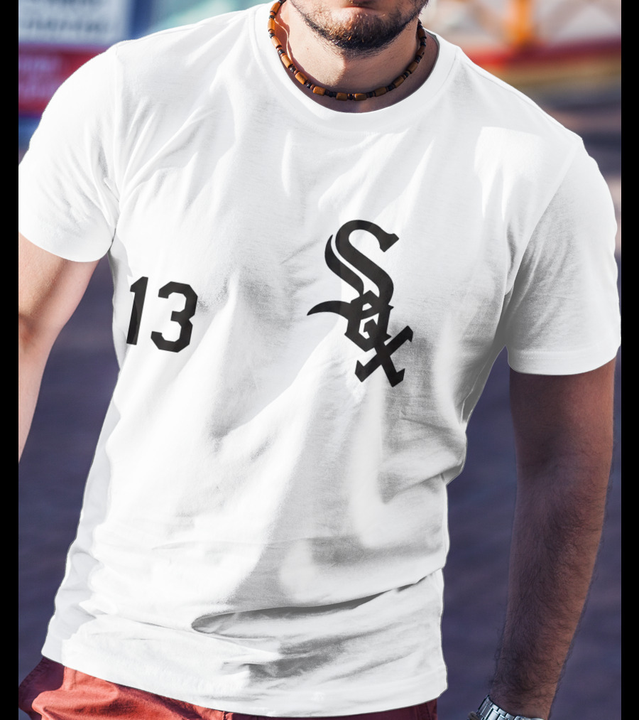 White Sox Ozzie Guillen 13 Jersey 2026 Giveaway T-Shirt
