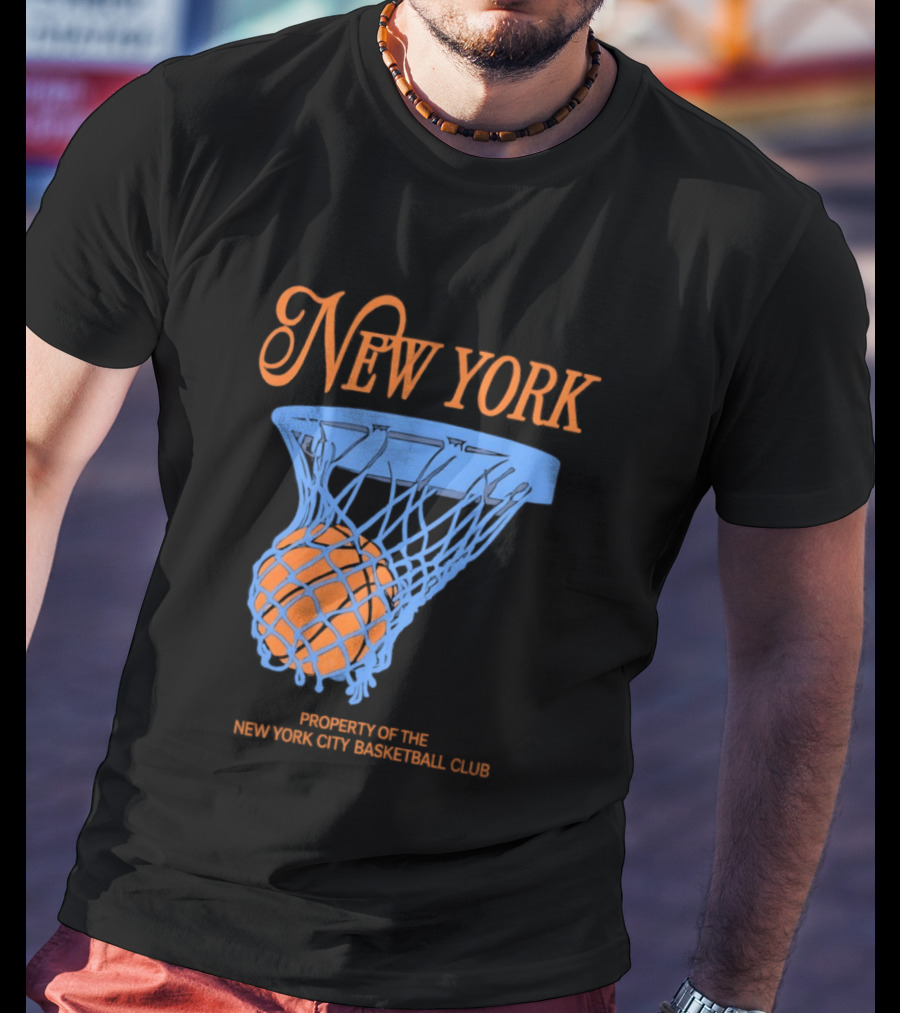 New York Basketball Property Of The New York City Basketball Club T-Shirt