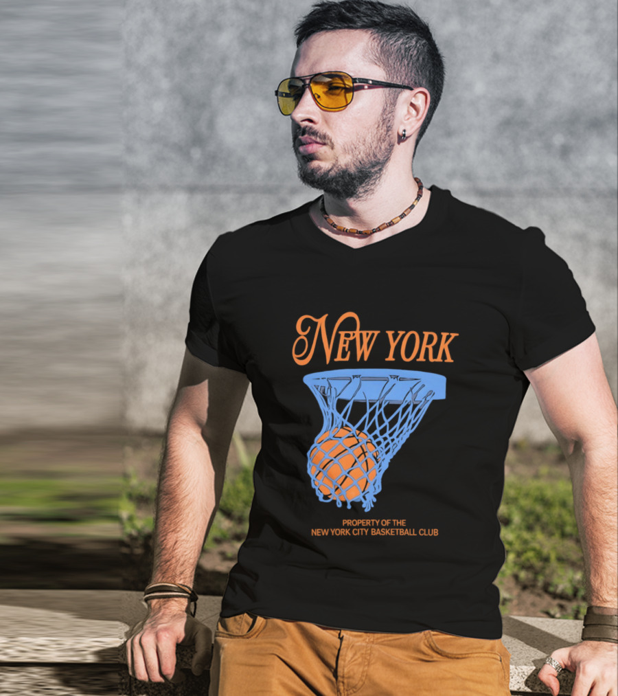 New York Basketball Property Of The New York City Basketball Club T-Shirt