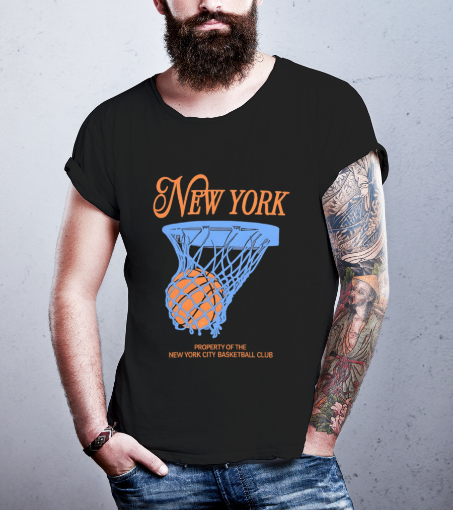 New York Basketball Property Of The New York City Basketball Club T-Shirt