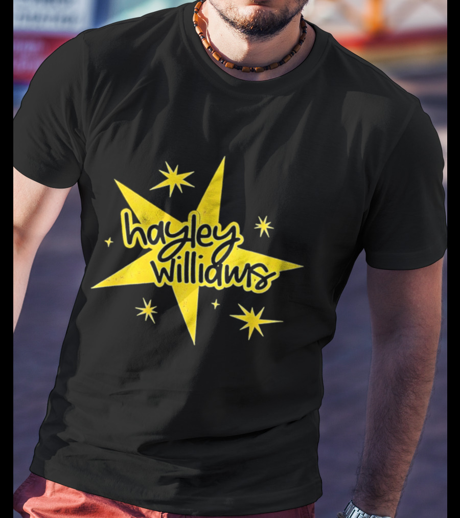 Hayley Williams Golden Starburst Bachelorette Party Star T-Shirt