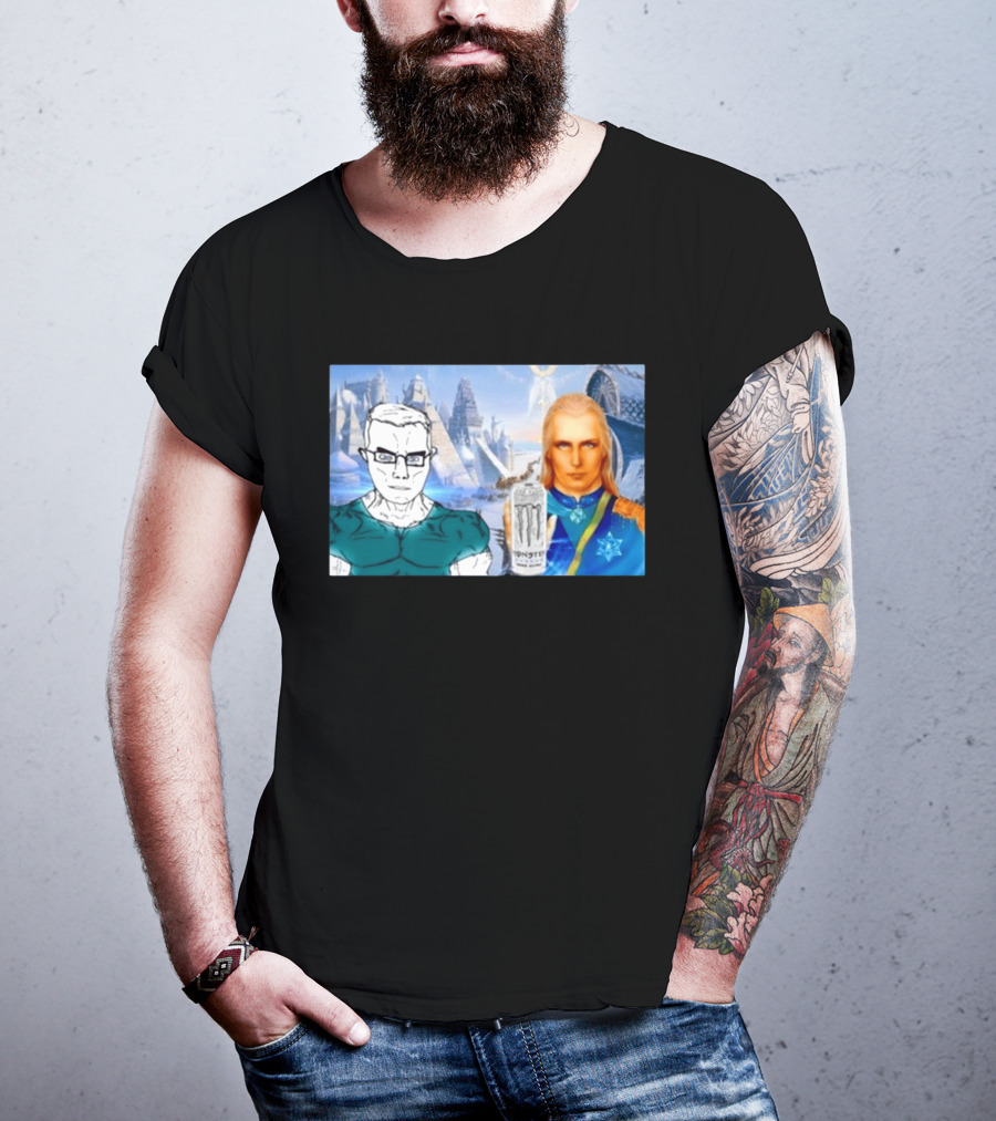 Hyperborea Chudjak Agartha Chud Meme Monster Drink 2026 T-Shirt