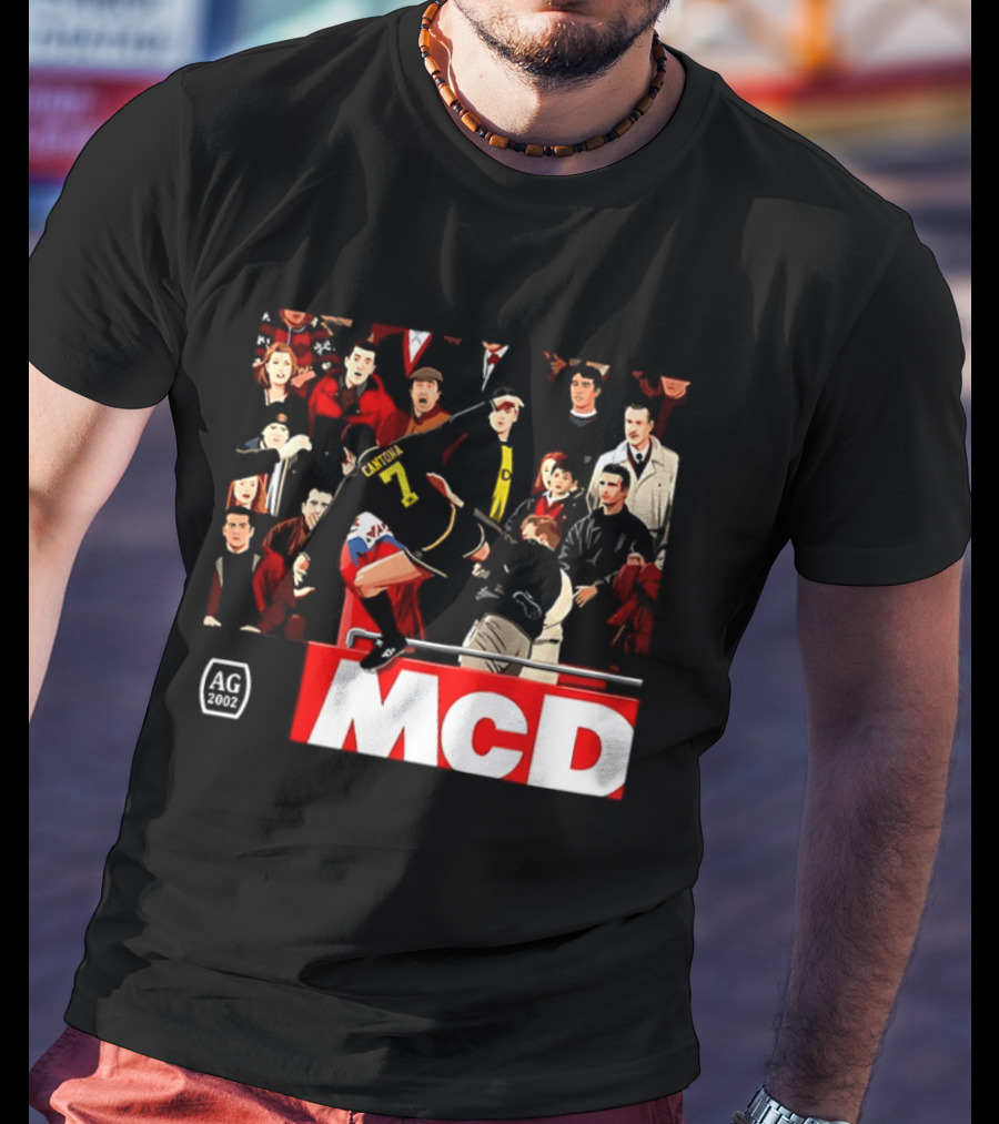 Oh Ah Kung Fu Cantona Kick Crowd Scene MCD T-Shirt