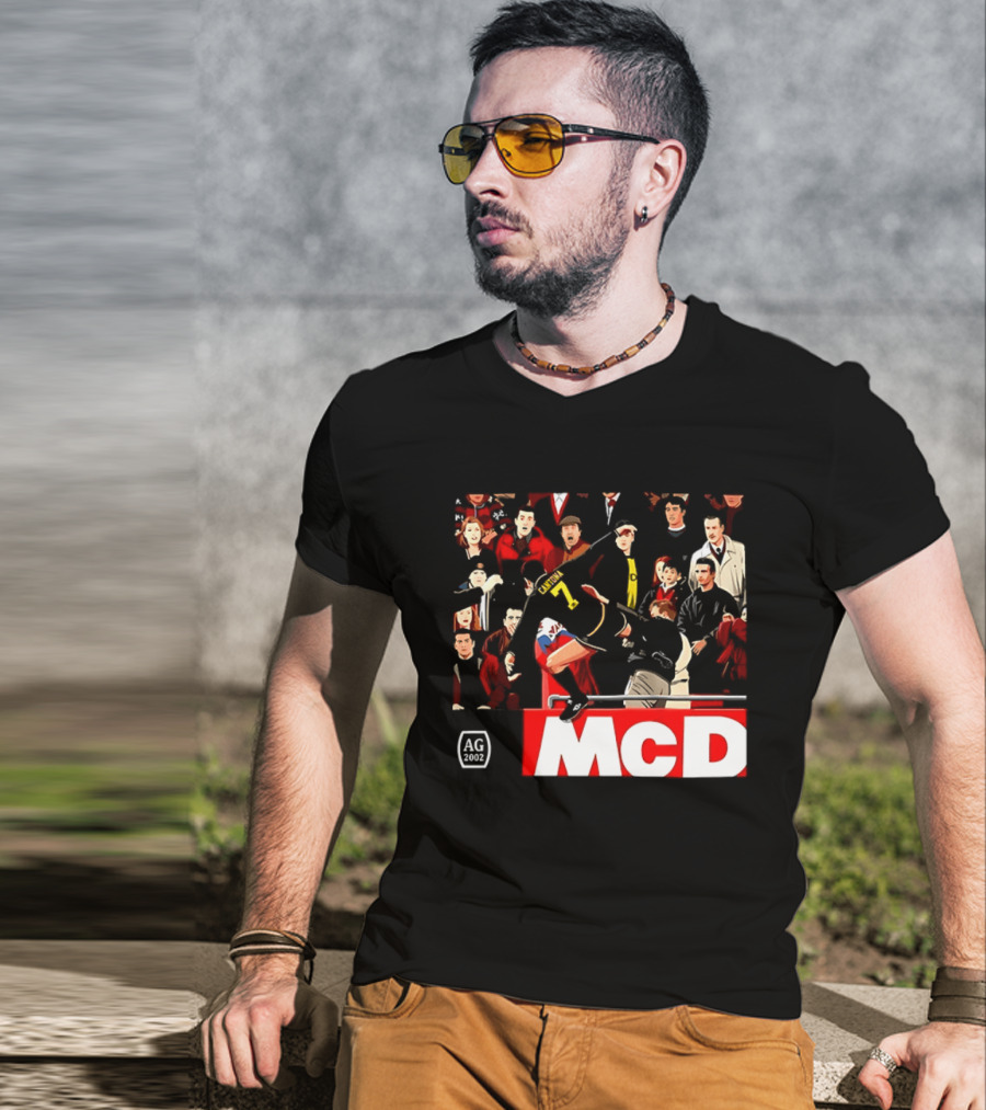 Oh Ah Kung Fu Cantona Kick Crowd Scene MCD T-Shirt
