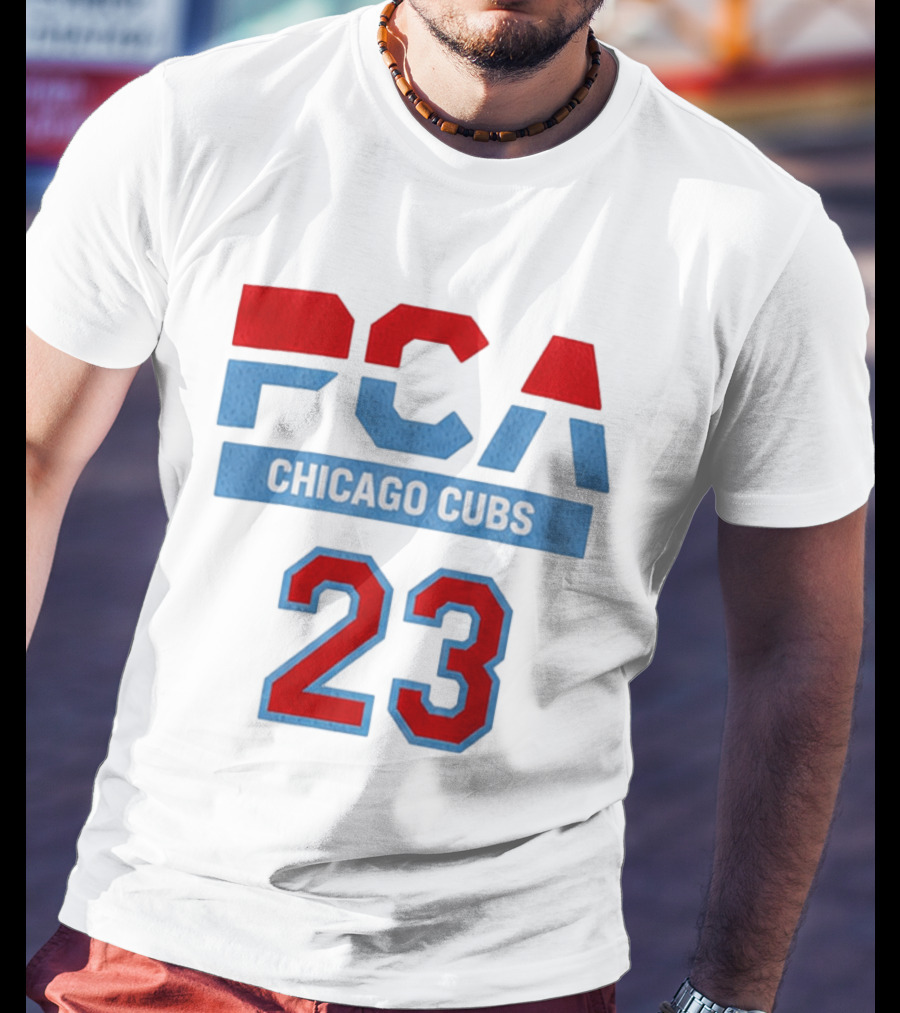 PCA Chicago Cubs 23 Basketball Jersey 2026 Giveaway T-Shirt