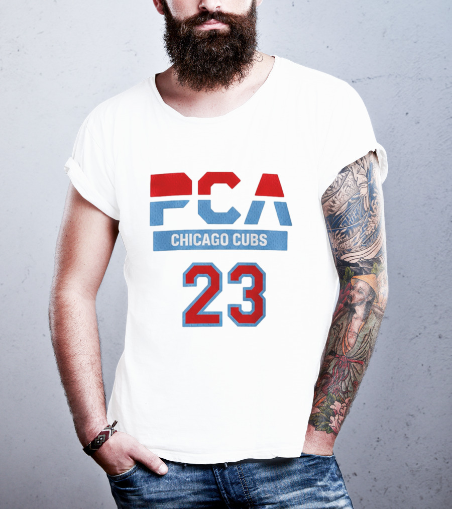 PCA Chicago Cubs 23 Basketball Jersey 2026 Giveaway T-Shirt