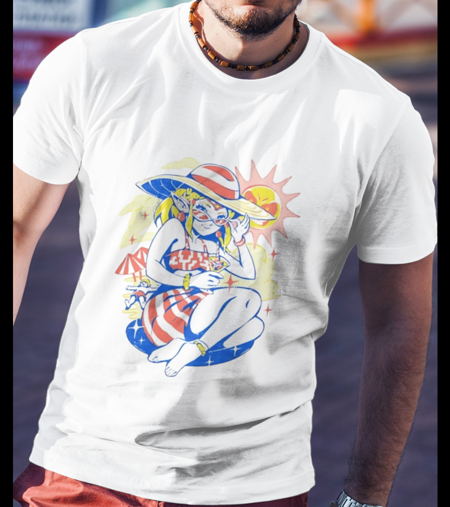 Hylian Princess Summer Season Sun T-Shirt