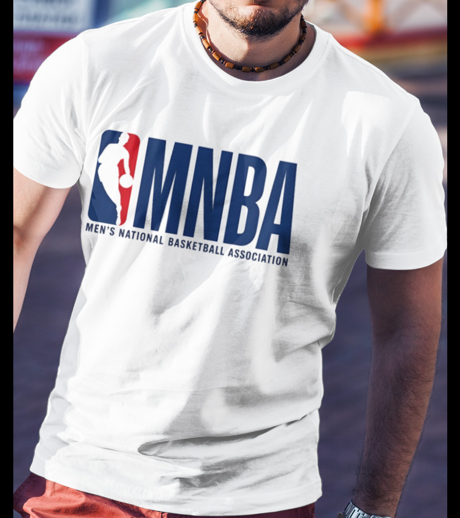 MNBA Men's National Basketball Association Bold Sportswear T-Shirt